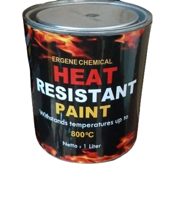 Cat Tahan Panas Ergene 800°C 1 Liter – Heat Resistant Paint