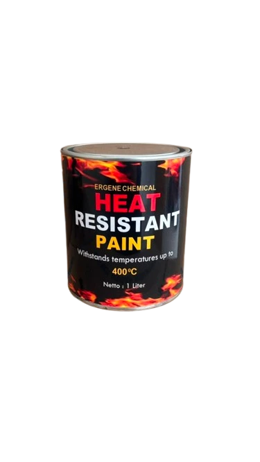 Cat Tahan Panas Ergene 400°C 1 Liter – Heat Resistant Paint
