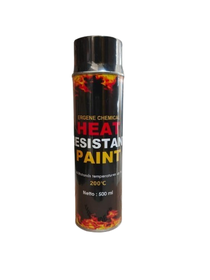 Cat Tahan Panas 200 Derajat 500 ml – Pelindung Logam