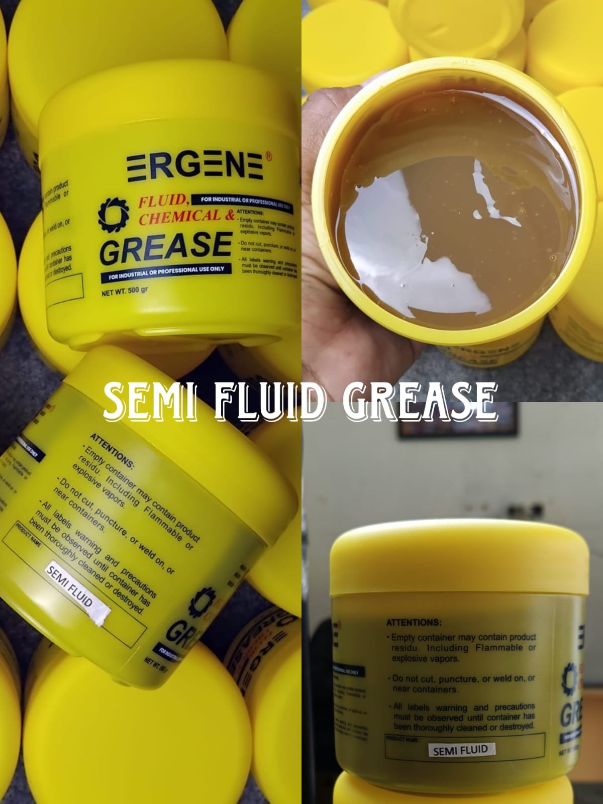 Grease Semi Fluid 500 Gram – Pelumas Semi Cair Anti Karat