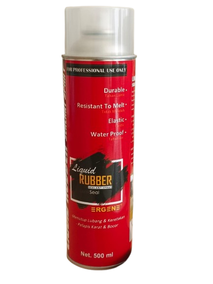 Rubber Sealant Clear 500 ml – Perekat Karet Transparan Tahan Air