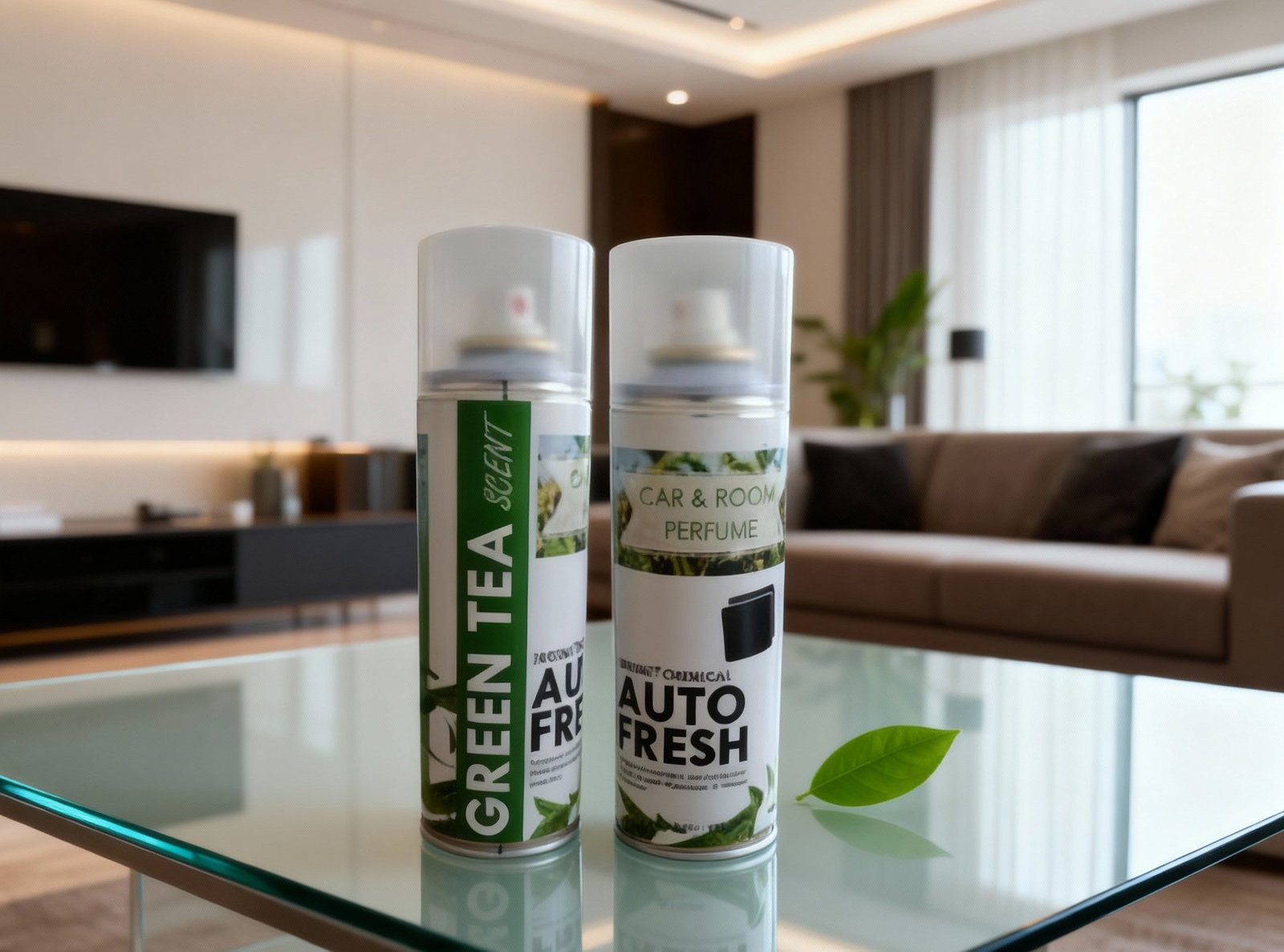 Auto Fresh Green Tea 250 ml – Pengharum Mobil Aroma Green Tea