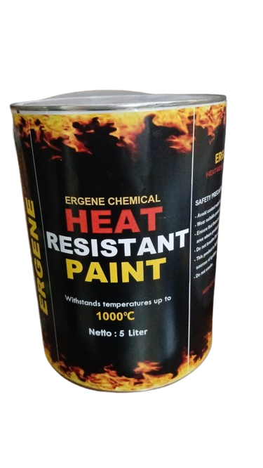 Cat Tahan Panas 1000°C Silver 5 Liter – Cat Anti Karat Suhu Ekstrem