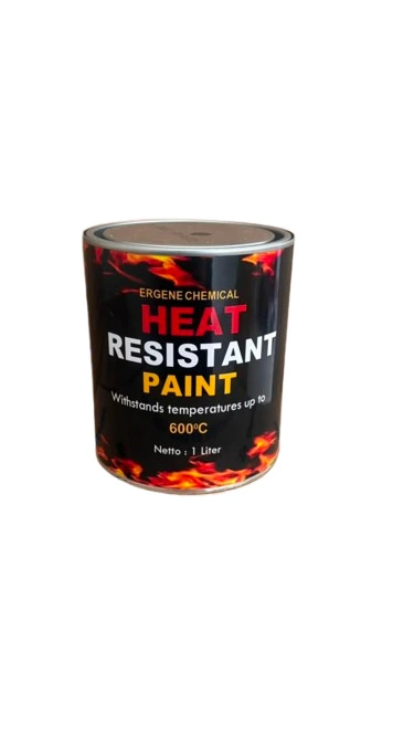 Cat Tahan Panas 600°C 1 Liter – Heat Resistant Paint untuk Logam