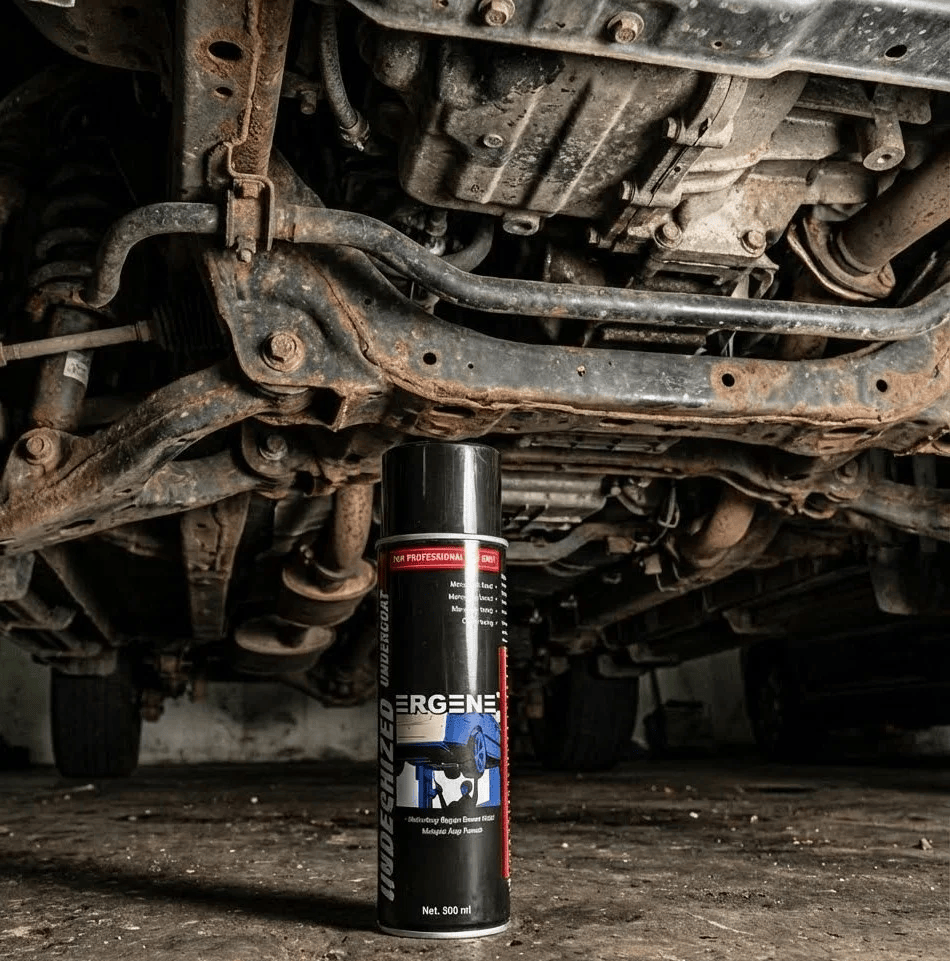 Rubberized Undercoating – Pelapis Bawah Mobil Anti Karat & Peredam Suara