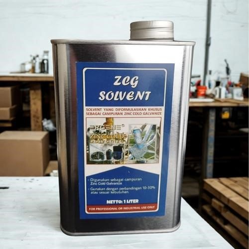 Solvent pelarut cat zinc cold galvanize 1 liter